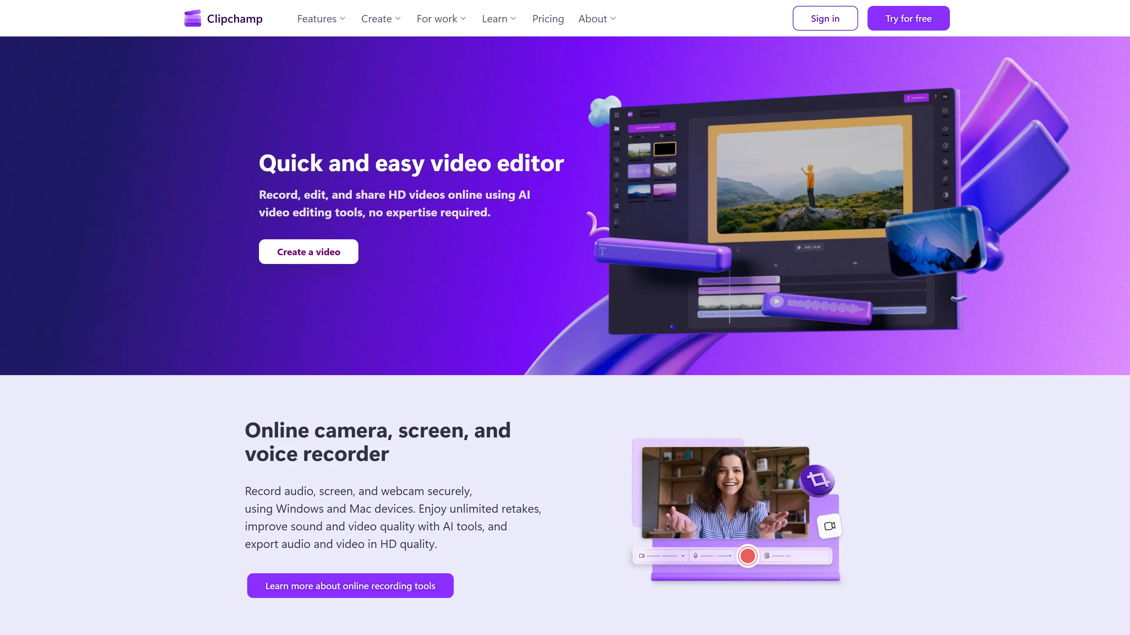 ClipChamp requiring Microsoft account login to start recording